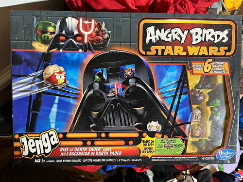 Hasbro jenga angry birds - jenga, star