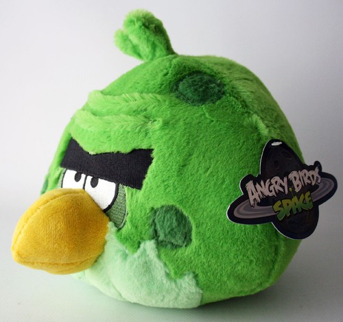 Angry birds space - angry, green