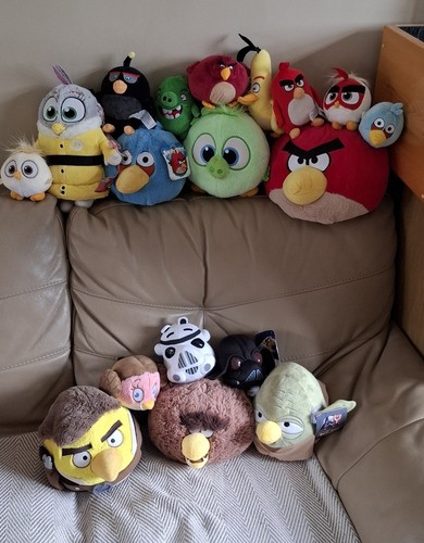 Pacchetto peluche angry birds - pacchetto,