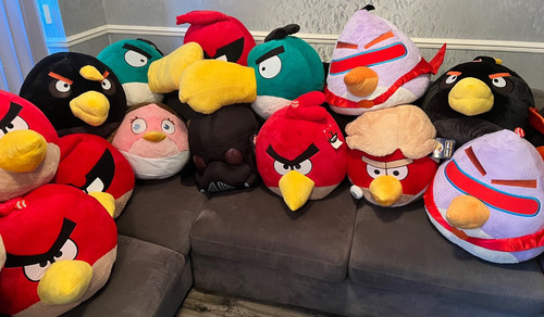 Angry birds peluche jumbo - birds, hal