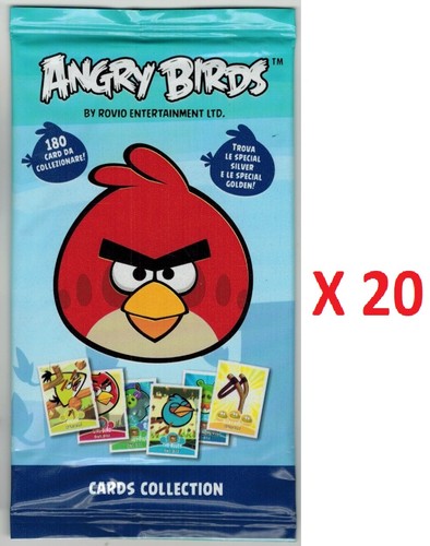 Angry birds trading cards - angry,