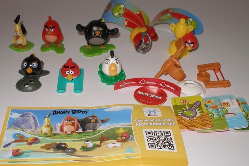 Set completo angry birds - set, "angry
