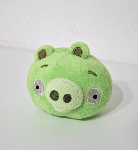Peluche angry birds green pig - angry,