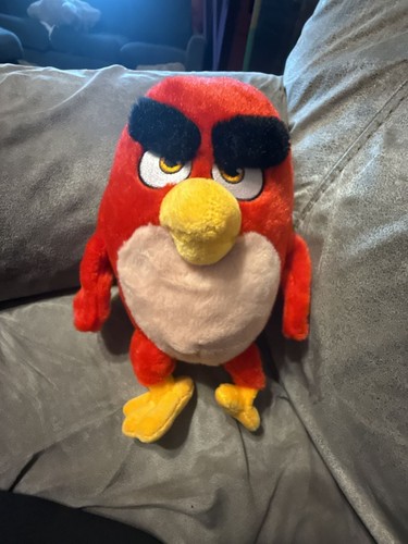 Peluche angry birds rosso - angry,